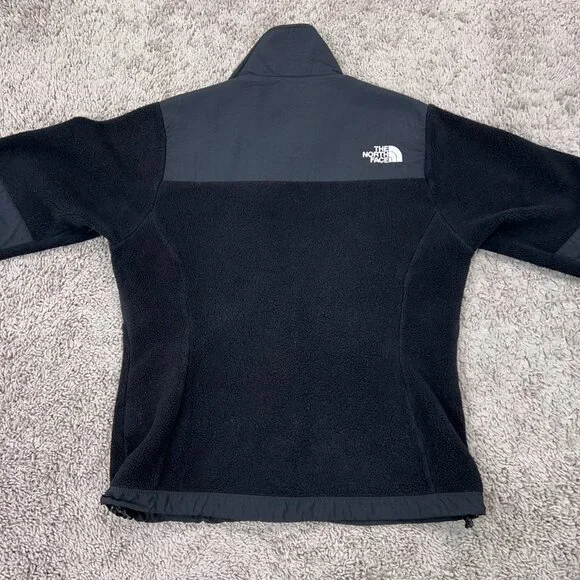 The North Face Sweater Womens Extra Small Black Denali Cozy Fleece Jacket Hike - Picture 5 of 14